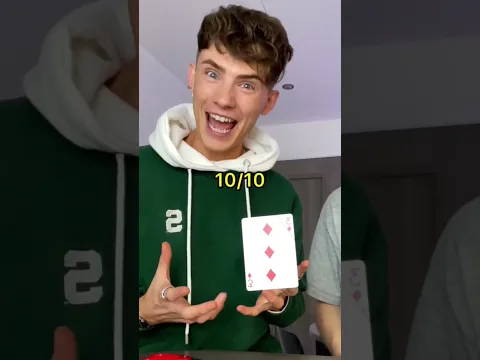RATE THE MAGIC TRICK😵 #shorts