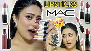 M.A.C Lipstick My current Favourite shades #macbulletlipstick #liquidlipstick #makeupguide