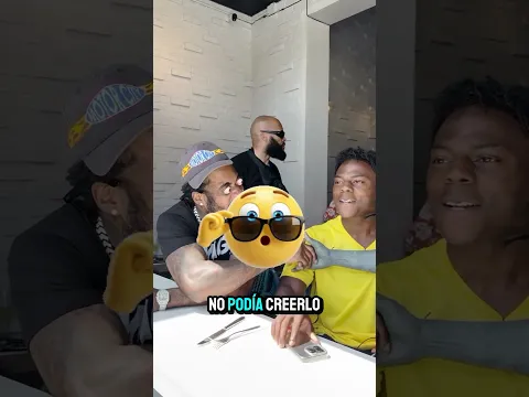 El hombre con ojos irreales 😳👁️ IShowSpeed fue a conocerlo… ¡y quedó en shock!
