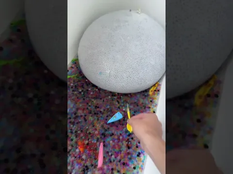 The last was so so big omg !!! #orbeez #balloon #satisfying