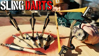 DIY SLINGSHOT DARTS: Probably the Coolest Thing Ever