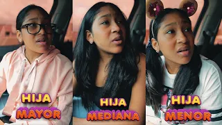 TIPOS DE HIJAS 🥺 YO SOY LA MENOR | Sara Antonella