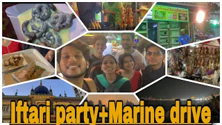 Mohammed Ali Road (Masjid Bunder )+Marine Drive❤️#friendship #mohammedaliroad #iftar #vlogger #india