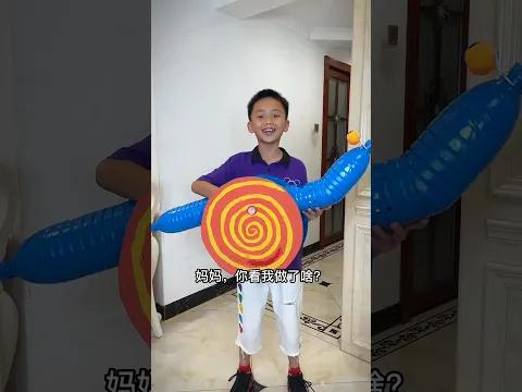 Max construiu um carrinho de caracol para sua irmã Emma! ❤️😍 #shorts