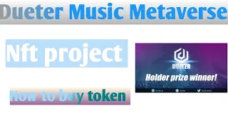 Dueter project Review| How to Metaverse project| How to buy token full details
