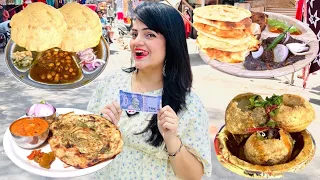 Living on Rs 100 for 24 HOURS Challenge | Amritsar Food Challenge
