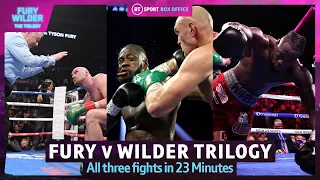 The FULL Tyson Fury v Deontay Wilder Trilogy In 23 Minutes 💥