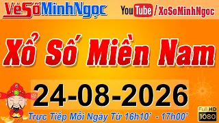 XSMN Minh Ngọc - Trực tiếp Xổ Số Miền Nam - KQXS Miền Nam ngày 24/08/2026, KQXS Hôm Nay, XSTT, XSKT