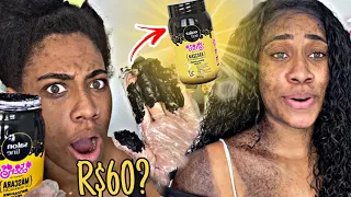 BORA VER SE PRESTA?! Máscara de hidratação MATIZADORA PRETA Salon Line R$60 REALMENTE PRESTA? 🧐