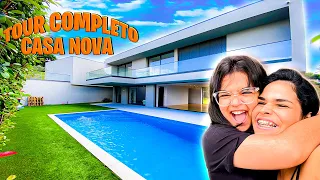ESSA É A NOSSA CASA NOVA !!! - TOUR COMPLETO!