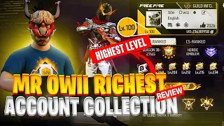 FINALLY 🤩WORLD MOST RICHEST 🤑🔥FREE FIRE ID REVIEW || NO 1 COLLECTION ACCOUNT ||