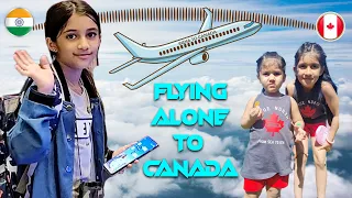 Hello I'm Above The Clouds | India To Canada ALONE | @karanvirbohraofficial
