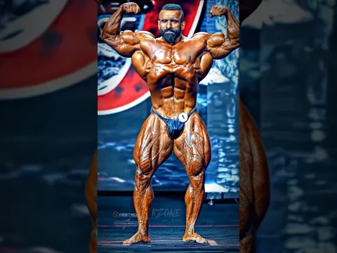 HADICHOOPAN AURA🥶MR OLYMPIA CHAMPION 🏆 BODYBUILDING ENTRY⛔#hadichoopan #olympia  #viral #shorts #fyp