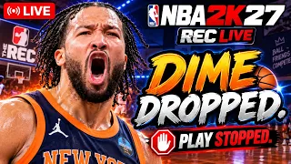 They Tried to Stop the Dimes… BIG MISTAKE 😳 | NBA 2K27 REC LIVE