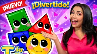 Cantemos las Figuras (Canción Infantil) | Círculo, Triángulo, Cuadrado, Rectángulo