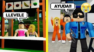 Terminamos en la prisión por VENDER verduras en Brookhaven | Mamá vs Roblox