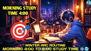 WINTER DAY 69 STUDY ROUTINE 🎯 4:00 🥶❄️ #study @strugglerviju