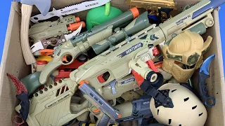 Box of Huntsman Guns, MXM-018 - SHOOTER ROTATOR-X, Huntsman Sniper Rifle And Other Weapons