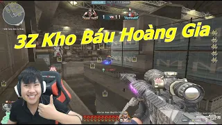 Cân Team Với 3Z-VIP Trong Kho Báu Hoàng Gia - Tiền Zombie v4