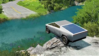 Cars vs Deep Water - BeamNG.Drive