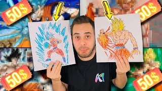 PAGUÉ A ARTISTAS 200 DÓLARES PARA QUE MEJORARAN GOKUS DEFORMES | Episodio 1