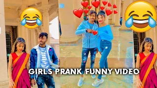 Girls Prank video in King boy insta | new prank 😎funny video | funny video 😂