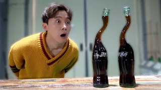 휘어진 콜라 마셔본 사람 있어?!