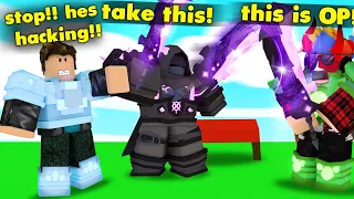 I ENCHANTED My VOID Rageblade To SCARE Them... (ROBLOX BEDWARS)