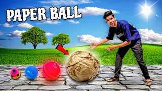 How to make paper ball 🤯 only 10 minutes 