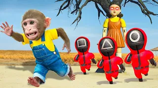 Monkey baby shark | Nursery Rhymes & Kids Songs |Bobby Kids Songs