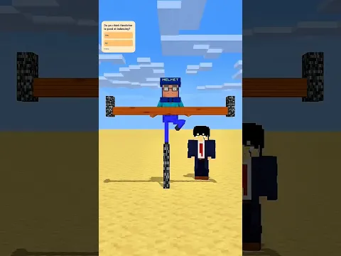 04 HELP Herobrine With Stability#friendship #shorts #trending #anime