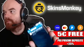 Skins Monkey - Nová Stránka na Tradeovanie SKINOV!