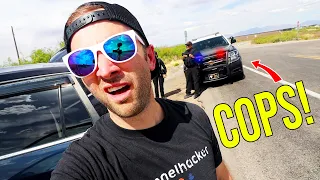 TROUBLE IN NEW MEXICO...we had to CALL THE POLICE..