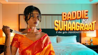 Baddie Ki Suhaagraat if she is jabardastily married 🤪 | sunnasejal | Sejal Khandekar 