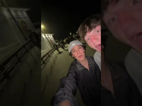 Daring teenagers to scream in a large crowd of people