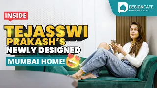 Inside @tejasswiprakash413  Home Transformation With ‪@DesignCafe  | Home Tour