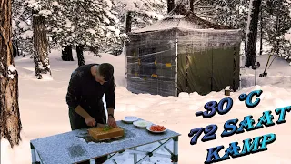 -30°c Bolu Tarihinin En Sert Kışında Kamp \ WINTER CAMPING