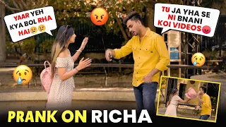 Prank On My Teamate Richa 🤣 | The Starky Aman
