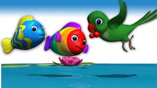 मछली जल की रानी है  | Machli Jal Ki Rani hai  | Choti Chidiya | Hindi Rhymes  for Kids and Songs