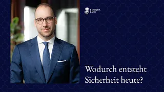 Geopolitik & Krise: Wodurch entsteht Sicherheit heute? | BENDURA BANK