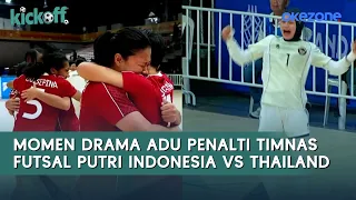 Ukir Sejarah! Momen Drama Adu Penalti Timnas Futsal Putri Indonesia vs Thailand di SEA Games 2025