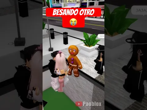 MI NOVIA SE BESO CON OTRO CHICO 😳 #roblox #brookhaven #robloxbrookhaven