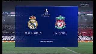 Champions league final Real Madrid VS Liverpool
