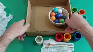 لعبة تعليمية جميلة بألوان رائعة ✨💫💚💥