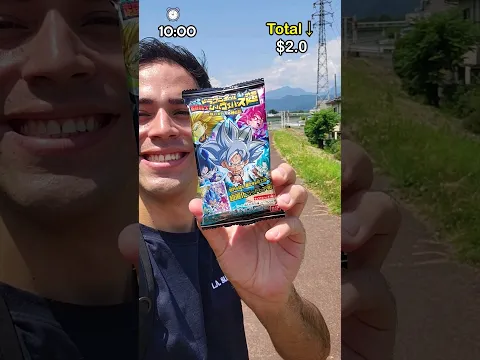 Sobrevive con 10$ en Japón comiendo solo cosas de Anime 🍪🍫 #shorts
