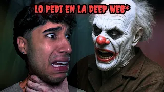 FUI POR EL PAYASO MALDITO DE LA DEEP WEB AL BOSQUE Y NO SALÍ IGUAL 😨🤡