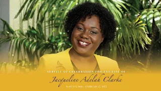Celebration of Life | Jackie Marshall-Clarke | March 13, 2025