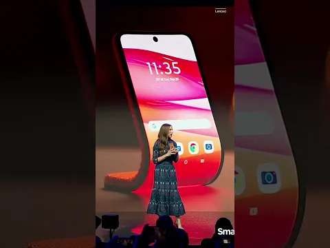 Motorola Unveils Slap Bracelet-Like Bendable Phone Display Concept #shorts