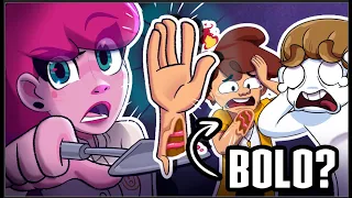 DESAFIO: SERÁ QUE É BOLO? ft. DRAWN MASK e DINOSSARRO