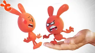 Cueio has a twin brother | Cueio Special Series E05 Claymation